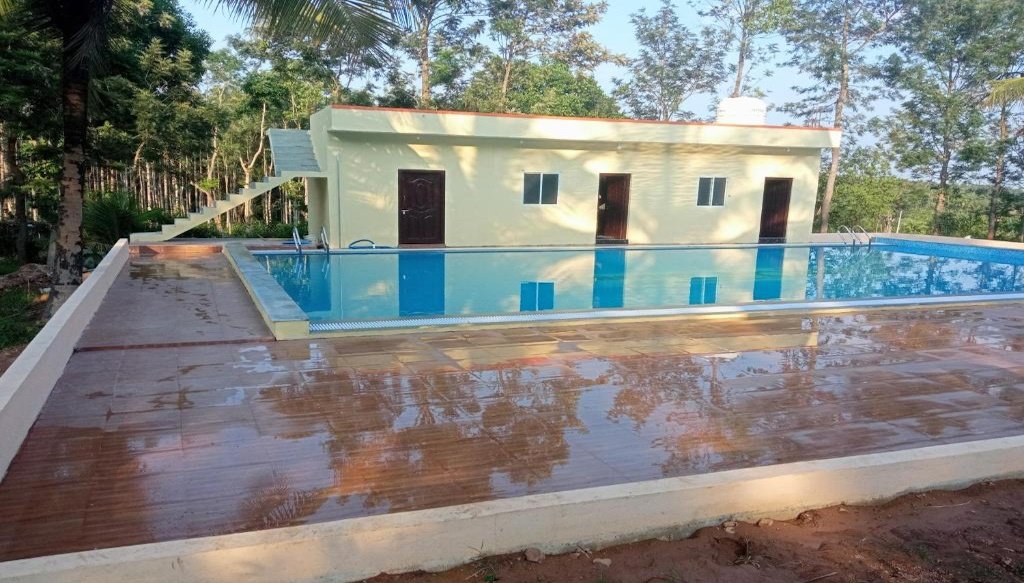 Farmers Son CampingGround swimming pool sakleshpur