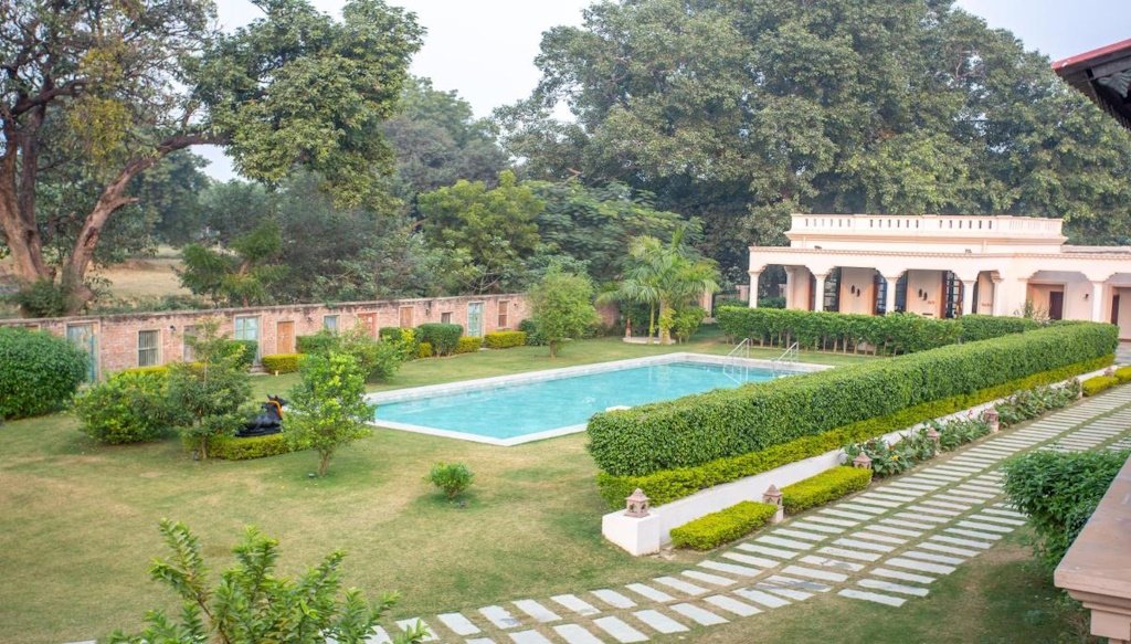 Ayudh Bhawan varanasi hotel pool