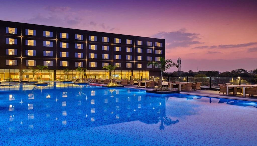 Essentia Luxury Hotel Indore with swimming pool