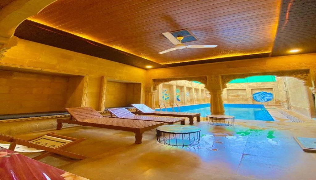 swimming pool Hotel in jaisalmer Tokyo Palace