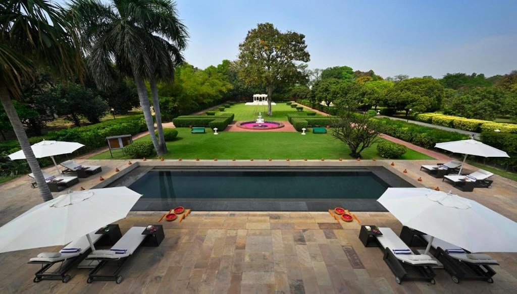 swimming pool Varanasi Taj Nadesar Palace