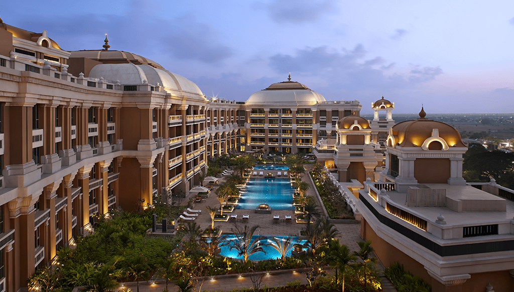 swimming pool hotel ITC Grand Chola Chennai