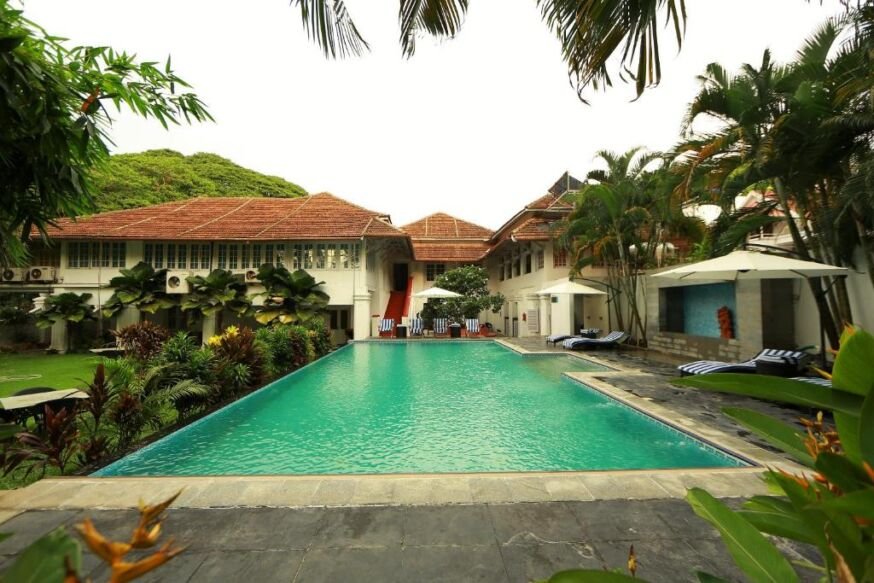 kochi swimming pool Neemrana Tower House