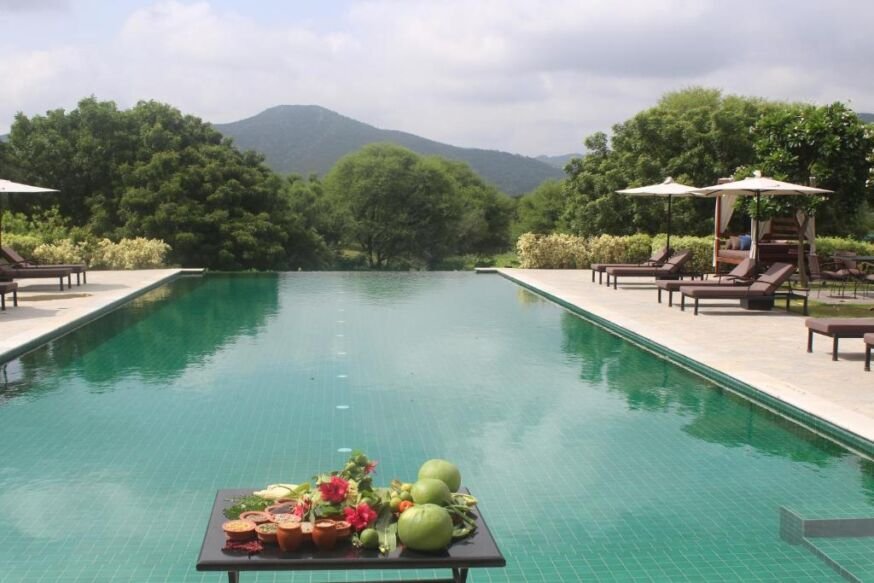 Alila Fort Bishangarh Jaipur swimming pool