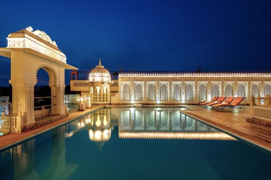 Hotel Rajasthan Palace jaipur swimming pool