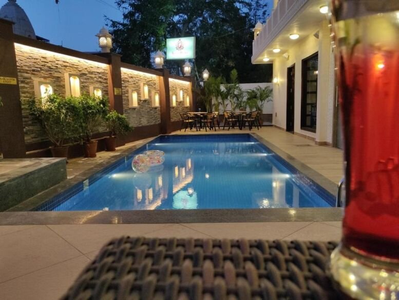 Laxmi Palace Heritage Boutique Hotel jaipur pool