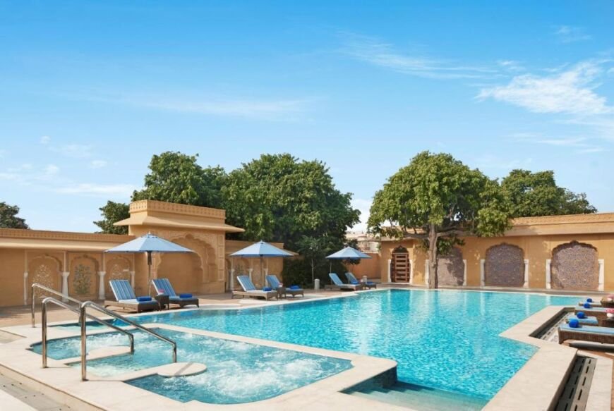 Sawai Man Mahal jaipur swimming pool