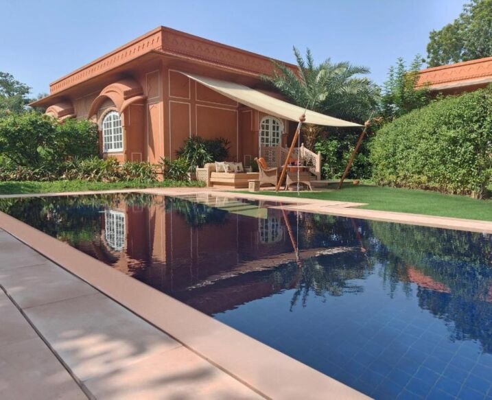 The Oberoi Rajvilas Jaipur hotel swimming pool