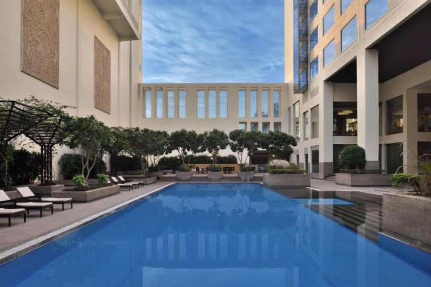 swimming pool Jaipur Marriott Hotel