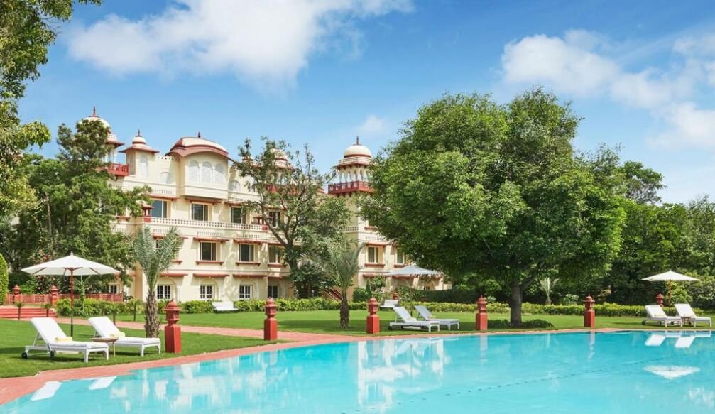 swimming pool jaipur Jai Mahal Palace